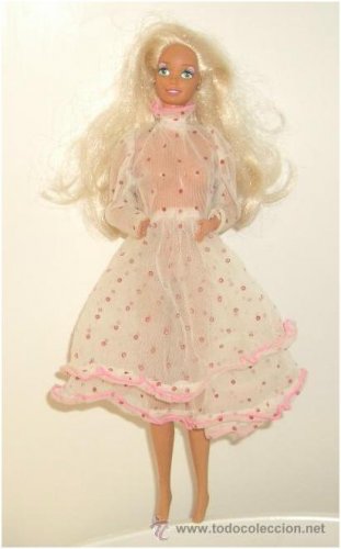 Barbie green eyes 1966 Mattel maid in Spain.JPG
