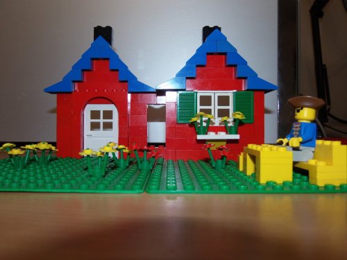 Lego Legoland n. 376 Town House with Garden - Casa con Giardino