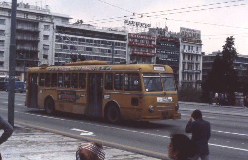 Athens Trolley Bus Syntagma 1981 by Aled Betts.jpg