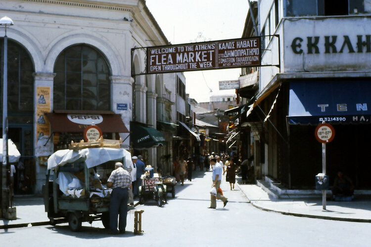 Athens Monastiraki June 1979 by Chrissy Hunt.jpg