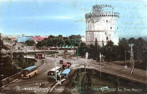 Thessaloniki White Tower 50s.jpg