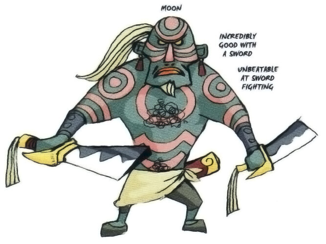 Hyrule Historia - Wind Waker Unused Enemies 05.jpg