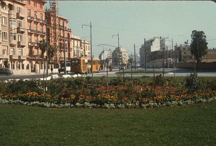 Athens Vas. Sofias Hilton Area early 50s by Avery Clark.jpg