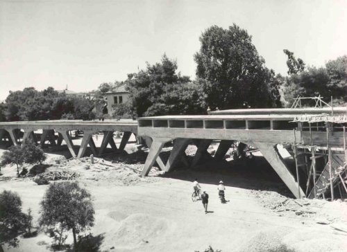 Marousi Train Station under construction 1954.jpg