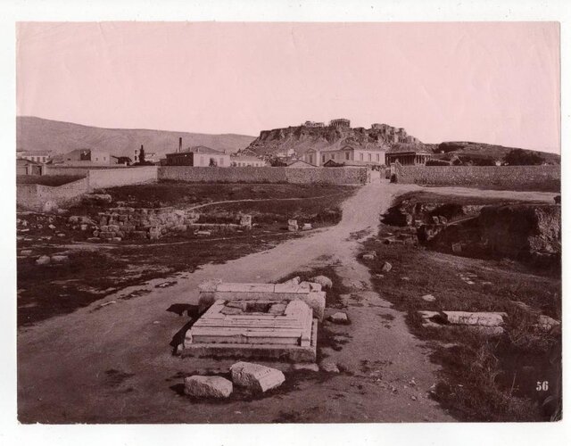 Athens Acropolis Dipylon 1890 by Romaides.jpg