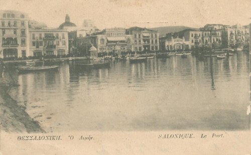 Thessalomiki Port c. 1916 -.jpg