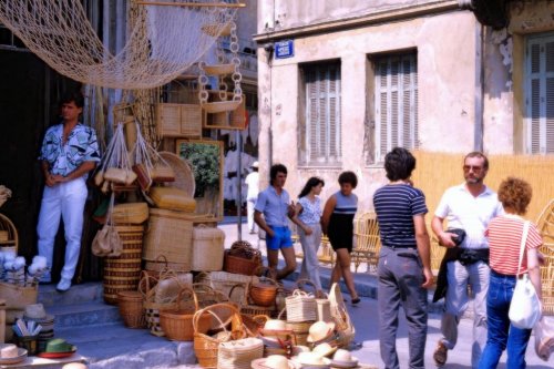 Athens Market Monastiraki 1985 by Carl Campbell.jpg