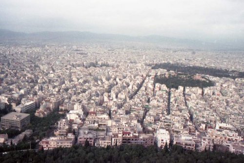 Athens View Jan. 1988 by Hunter Desportes.jpg
