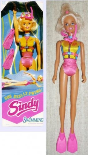 1993 Hasbro Sindy Swimming Sindy.jpg