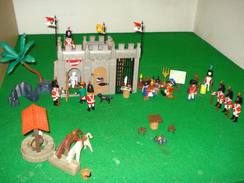Playmobil English Guards with Pirates prison.jpg