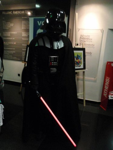 ComicDom Con 2009 Athens Darth Vader cosplay.jpg