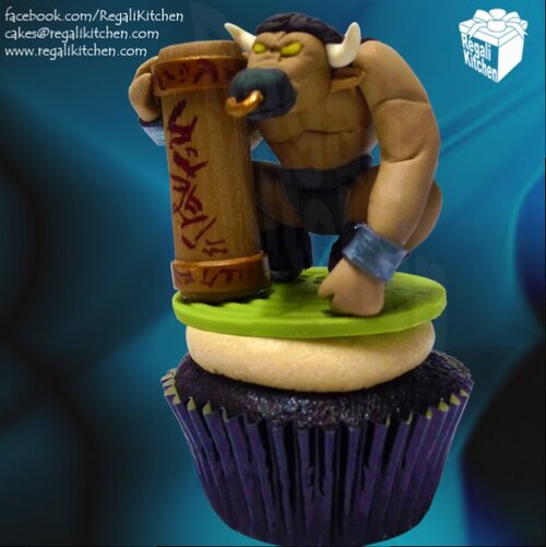 DOTA-Cupcake_DOTA-2_Earthshaker-Cupcake_PC-Game_Gaming_Gamer_Geek_Geeky_Bull_Minotaur_Magic.jpg