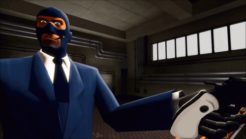 Spy has a big idea for his self.gif