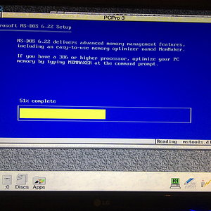 Εγκατασταση DOS μεσω της PC card